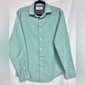 Original Penguin by Munsingwear Plaid Long Sleeve Men’s Dress Shirt, Small